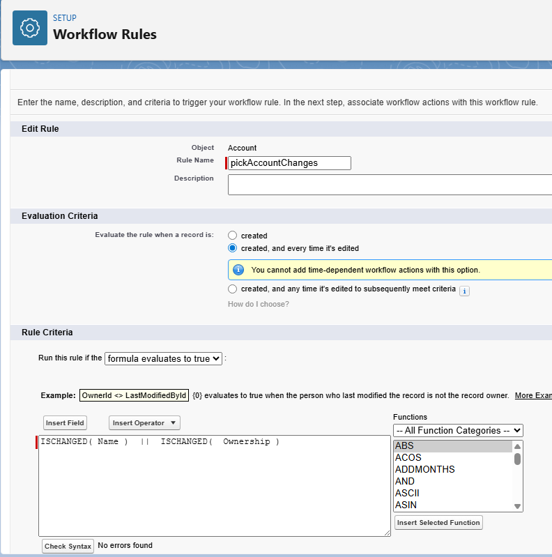 Workflow rule setup and criteria.png